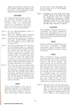 Preview for 62 page of Ampex 351 Series Manual