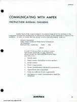 Preview for 6 page of Ampex AG-440 B Operation And Maintenance Manual