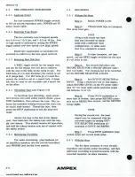 Preview for 38 page of Ampex AG-440 B Operation And Maintenance Manual