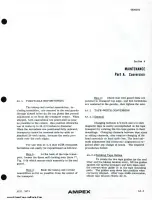 Preview for 42 page of Ampex AG-440 B Operation And Maintenance Manual