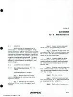 Preview for 68 page of Ampex AG-440 B Operation And Maintenance Manual