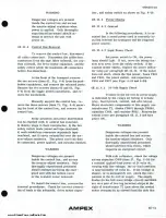 Preview for 82 page of Ampex AG-440 B Operation And Maintenance Manual