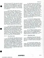 Preview for 86 page of Ampex AG-440 B Operation And Maintenance Manual