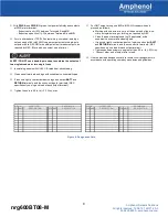 Preview for 9 page of Amphenol Telect nrg600BT08-M Installation Manual