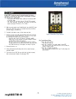 Preview for 10 page of Amphenol Telect nrg600BT08-M Installation Manual