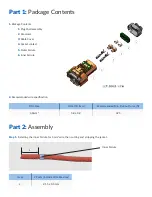 Предварительный просмотр 2 страницы Amphenol ePower-Lite Mini Assembly Work Instructions