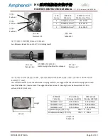 Предварительный просмотр 11 страницы Amphenol H4 Series Instruction Manual