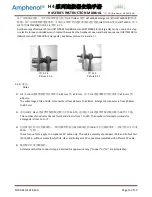 Предварительный просмотр 15 страницы Amphenol H4 Series Instruction Manual