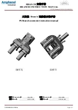 Amphenol H4YX Instruction Manual предпросмотр