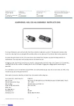 Amphenol HELIOS H4 Assembly Instructions Manual preview