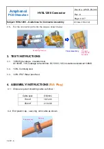 Preview for 4 page of Amphenol HVSL1200 Manuallines