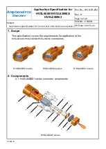 Preview for 2 page of Amphenol HVSL280063 Series Application Specification