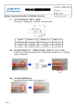 Preview for 3 page of Amphenol HVSL282 Assembly Instruction Manual