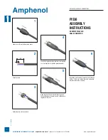 Предварительный просмотр 2 страницы Amphenol PI539 Assembly Instructions