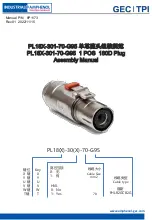 Amphenol PL182-301-70-G95 Series Assembly Manual preview