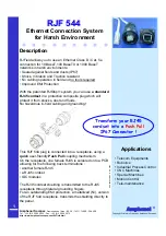 Preview for 1 page of Amphenol RJF 544 Quick Start Manual