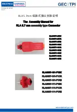 Amphenol RLA00571-25BK Assembly Manual предпросмотр