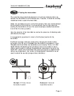 Preview for 4 page of Amphony 2500 User And Installation Manual