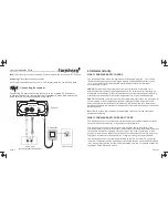 Preview for 3 page of Amphony iFinity 800 User And Installation Manual