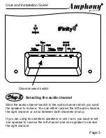 Preview for 5 page of Amphony iFinity User And Installation Manual