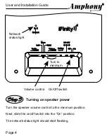 Preview for 6 page of Amphony iFinity User And Installation Manual