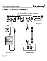 Preview for 4 page of Amphony microFIDELITY 100 User And Installation Manual