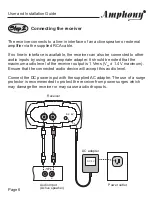 Preview for 6 page of Amphony RX1 User And Installation Manual