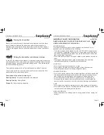 Preview for 7 page of Amphony T800 User And Installation Manual