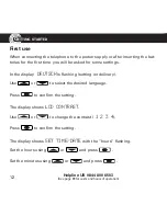 Preview for 16 page of Amplicom PowerTel 60 plus User Manual