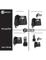 Amplicom PowerTel 760 Assure User Manual предпросмотр