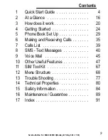 Preview for 3 page of Amplicom POWERTEL M 4000 Operating Instructions Manual