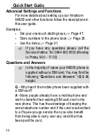 Preview for 12 page of Amplicom POWERTEL M 4000 Operating Instructions Manual