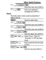 Preview for 51 page of Amplicom POWERTEL M 4000 Operating Instructions Manual