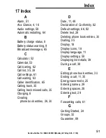 Preview for 91 page of Amplicom POWERTEL M 4000 Operating Instructions Manual