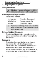 Preview for 8 page of Amplicom PowerTel M5000 Operating Instructions Manual