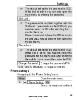 Preview for 69 page of Amplicom PowerTel M5000 Operating Instructions Manual