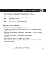 Предварительный просмотр 31 страницы Amplicomms AB 900 User Manual