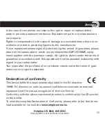 Preview for 39 page of Amplicomms AB 900 User Manual