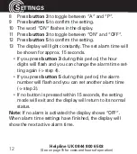 Предварительный просмотр 15 страницы Amplicomms AW 500 Instruction Manual