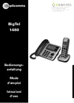 Amplicomms bigtel 1480 User Manual предпросмотр