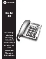 Предварительный просмотр 1 страницы Amplicomms BIGTEL 48 Operating Instructions Manual