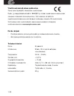 Предварительный просмотр 142 страницы Amplicomms BTH 1410-NL User Manual