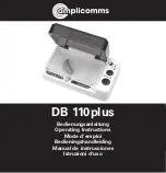 Preview for 2 page of Amplicomms DB 100plus Operating Instructions Manual