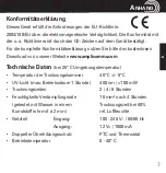 Preview for 12 page of Amplicomms DB 100plus Operating Instructions Manual