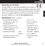 Preview for 20 page of Amplicomms DB 100plus Operating Instructions Manual