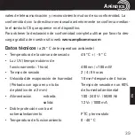 Preview for 43 page of Amplicomms DB 110plus Operating Instructions Manual