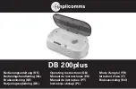 Amplicomms DB 200plus Operating Instructions Manual предпросмотр