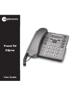 Amplicomms PowerTel 58plus User Manual preview