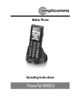 Preview for 1 page of Amplicomms PowerTel M6000 Operating Instructions Manual