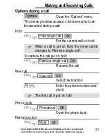 Предварительный просмотр 37 страницы Amplicomms PowerTel M6000 Operating Instructions Manual